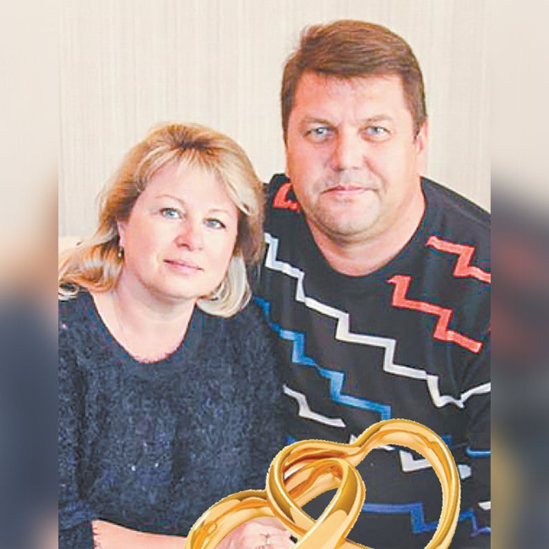Вера и Дмитрий Зотовы, поздравляем вас с серебряной свадьбой!