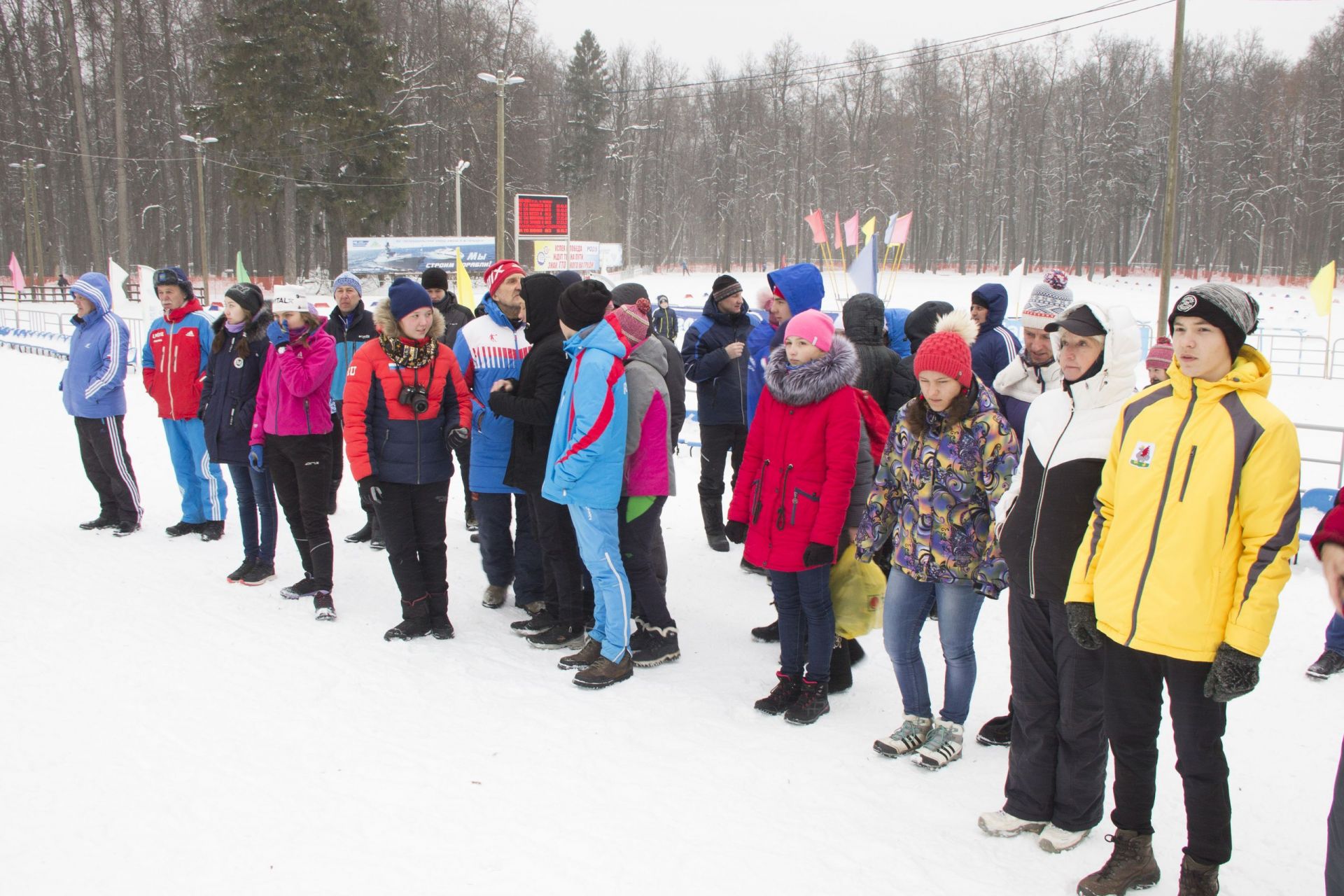 Фоторепортаж: Первенство РТ по лыжным гонкам в индивидуальной гонки среди юношей в Зеленодольске