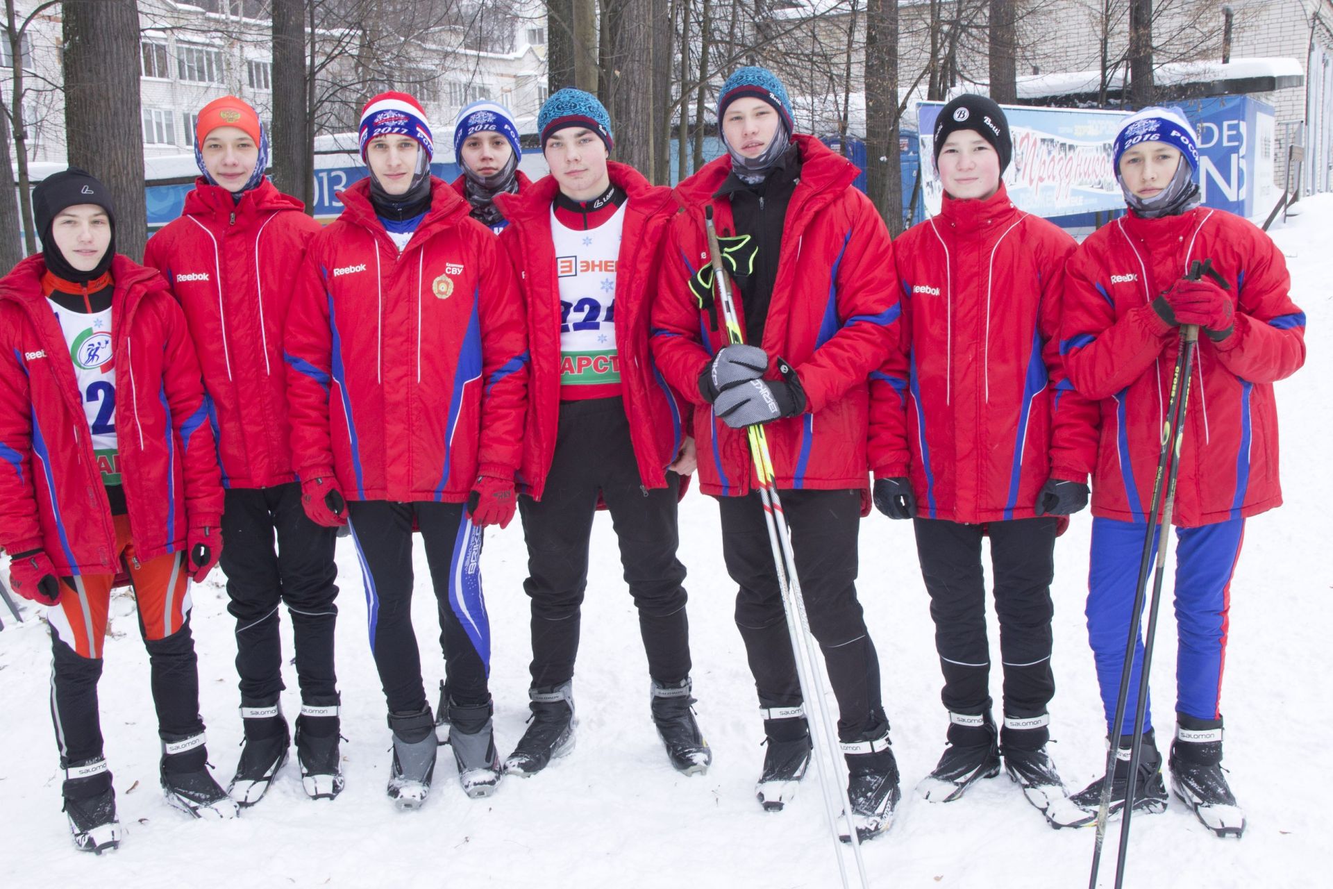 Фоторепортаж: Первенство РТ по лыжным гонкам в индивидуальной гонки среди юношей в Зеленодольске