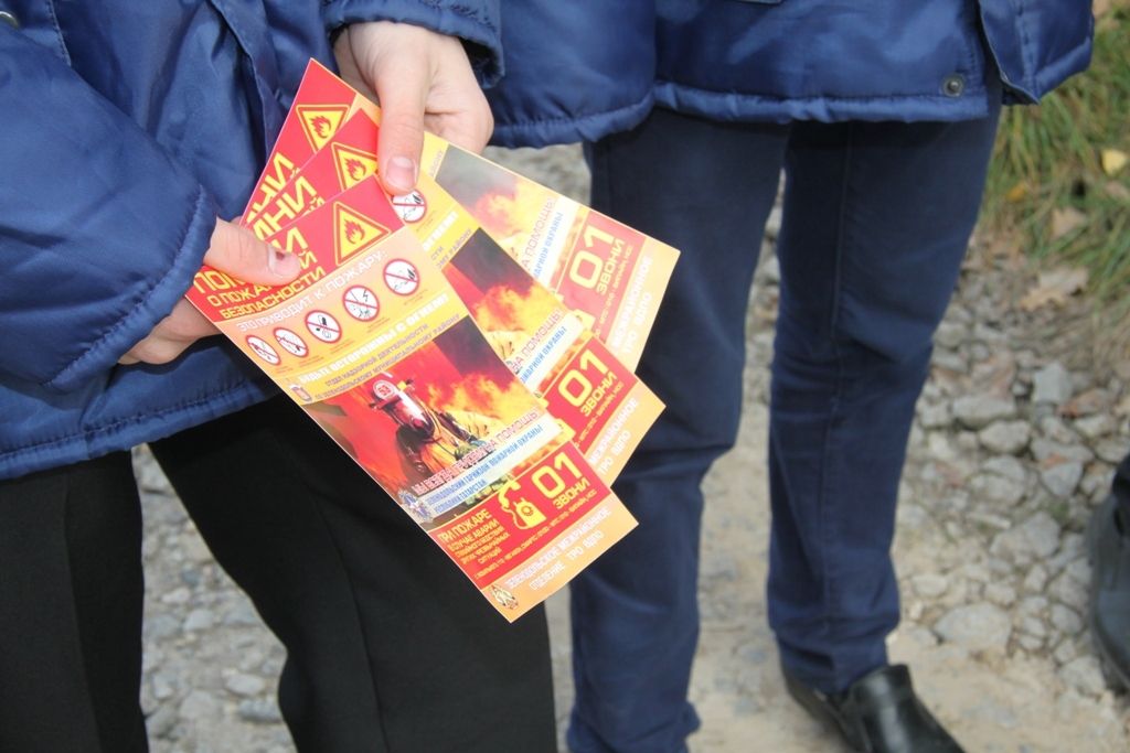 С какой целью в Зеленодольском районе пожарные обходят жилые дома?