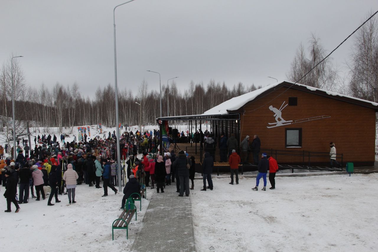 В Зеленодольске открылась новая лыжная база