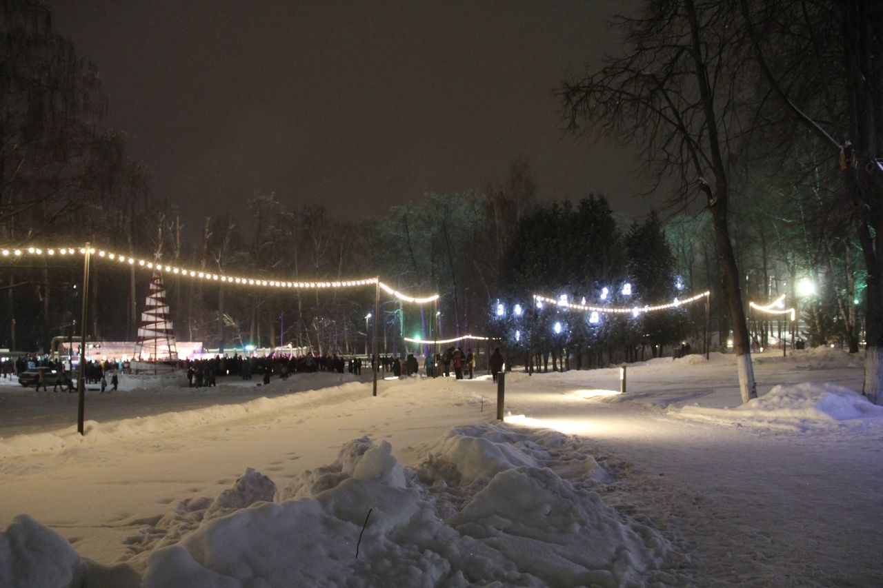 В Зеленодольске музыкально-театральная ёлка открылась в парке "Родина"