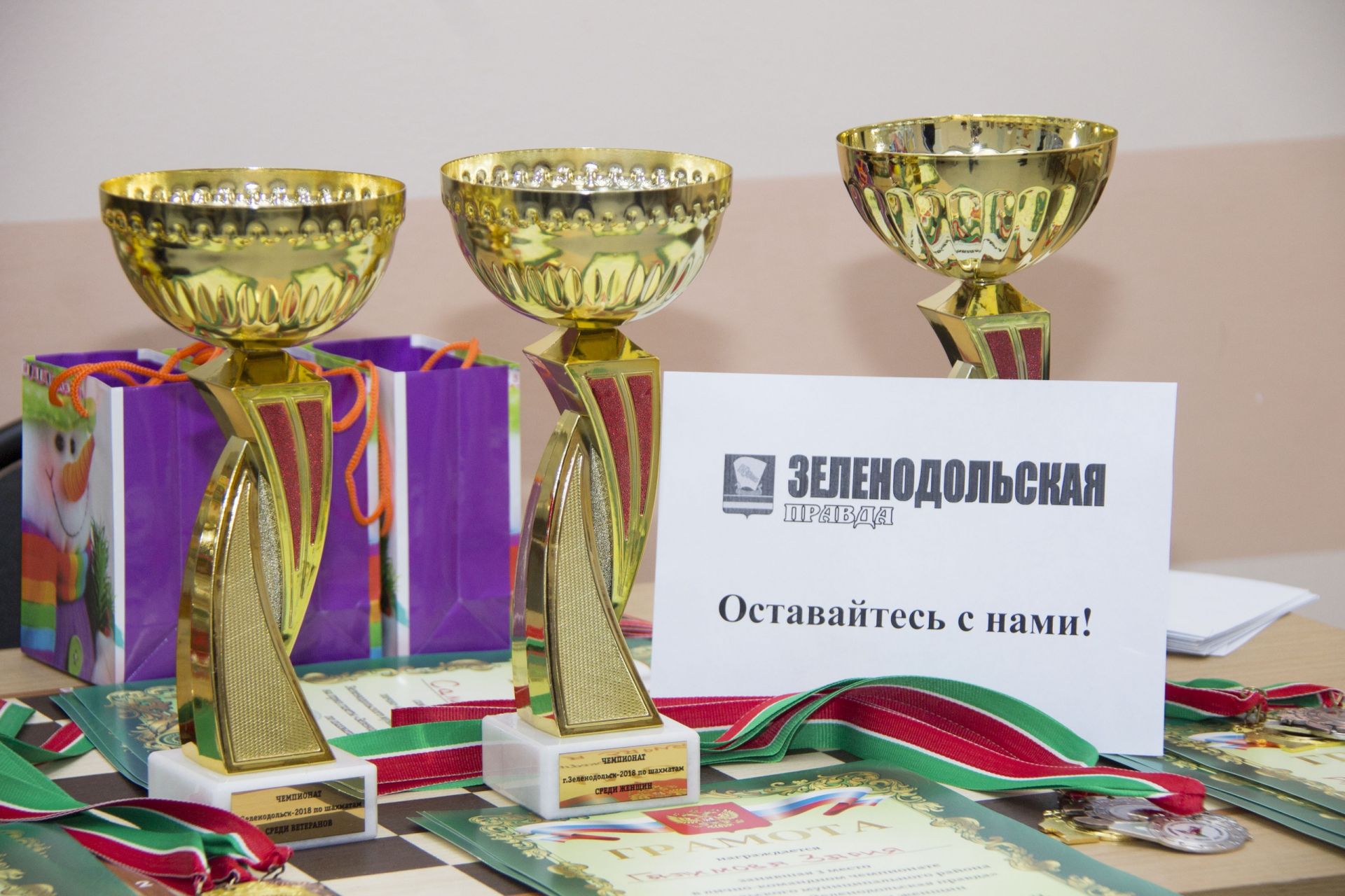 Фоторепортаж: Чемпионат ЗМР по шахматам. Награждение
