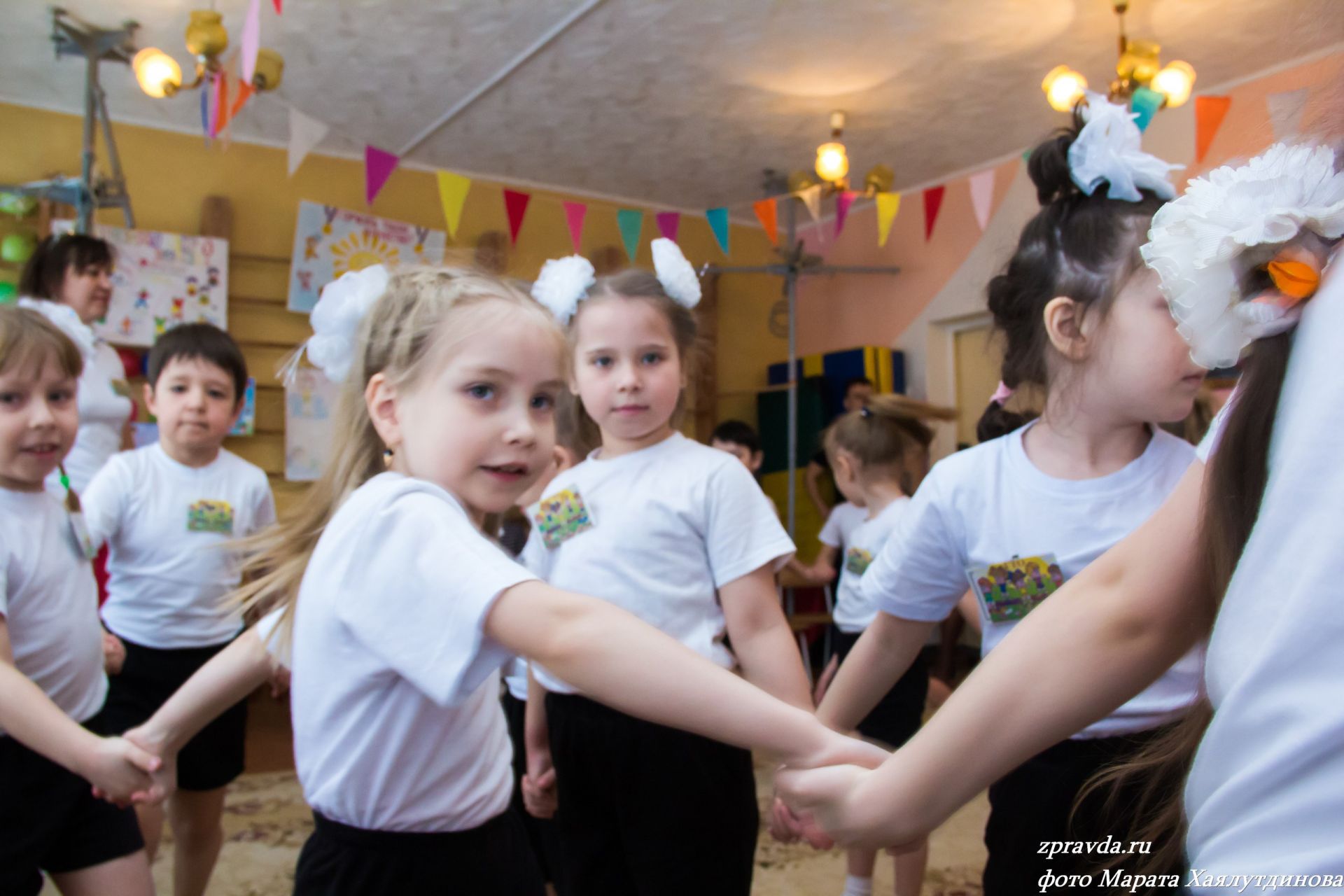 Фоторепортаж: Зеленодольские детсадовцы сдают нормативы ГТО
