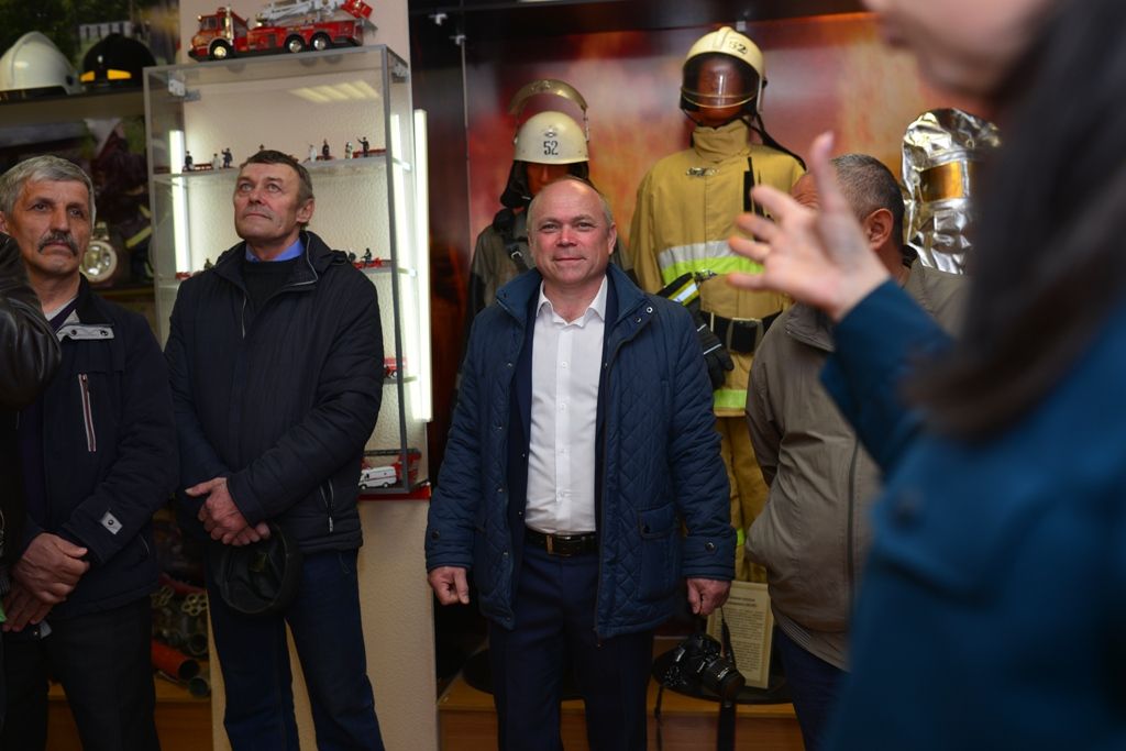 В честь 100-летия Советской пожарной охраны в Зеленодольске организовали встречи с ветеранами службы «01»