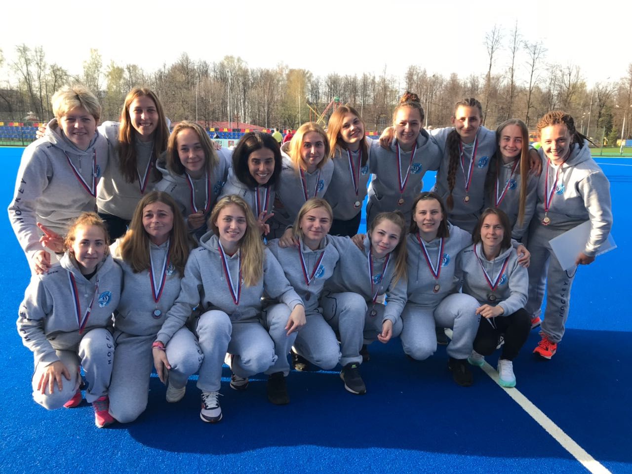 Зеленодольские девчата выиграли «бронзу» Кубка России по хоккею на траве