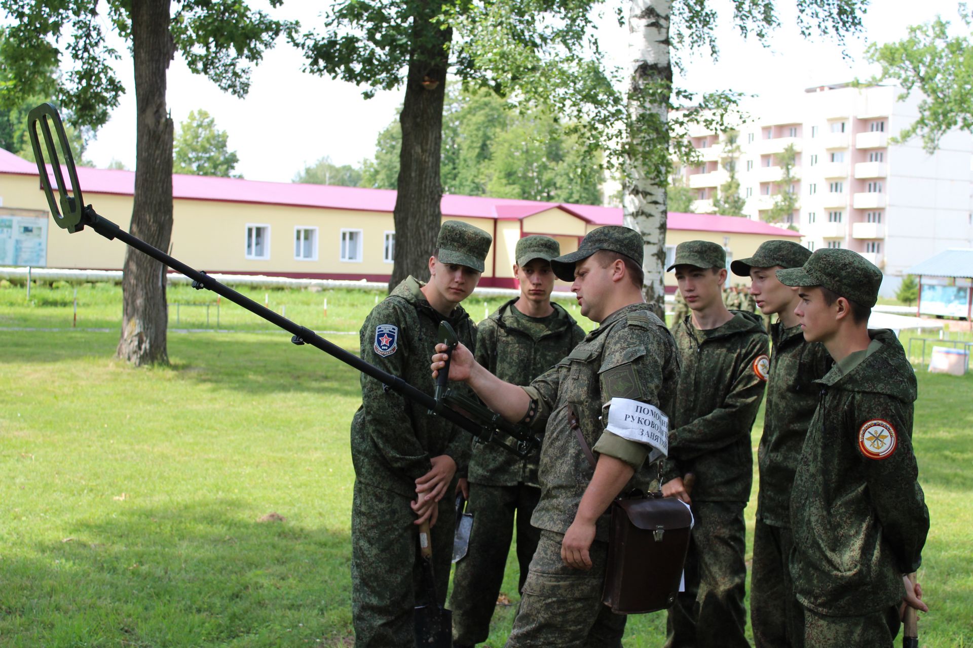 В оборонно-спортивном лагере «Гвардеец-1» в соревнованиях по футболу татарстанские кадеты заняли второе место