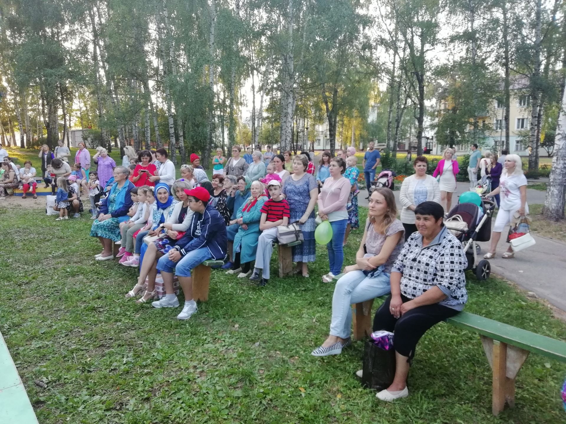 Праздники двора проходят в Зеленодольске