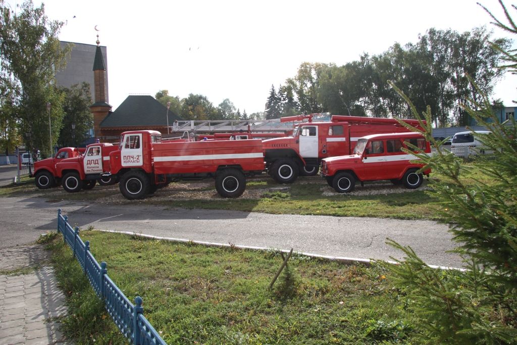 Музей пожарной техники в Зеленодольске пополнился еще двумя экспонатами