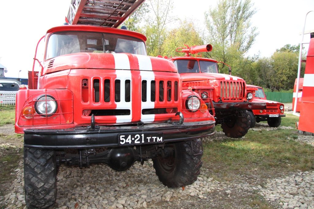 Музей пожарной техники в Зеленодольске пополнился еще двумя экспонатами