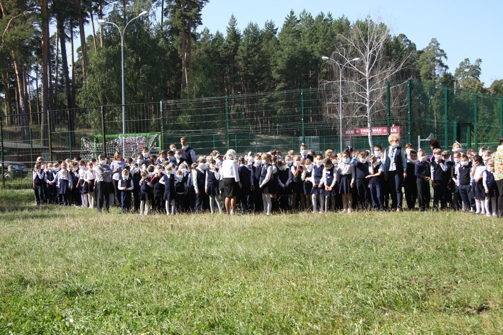 Зеленодольские пожарные провели пожарно-тактические учения в школе №4