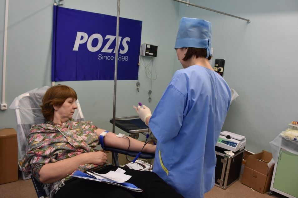 POZIS провел День донора в Зеленодольске