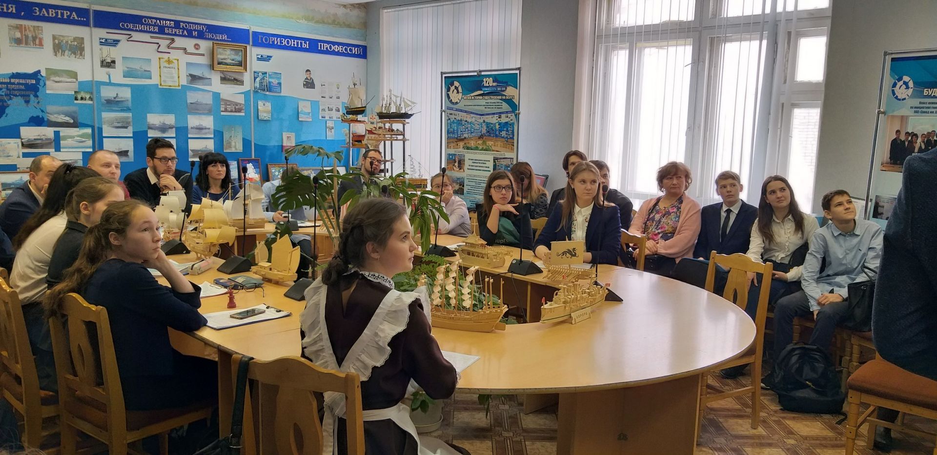 Зеленодольские школьники и студенты строят корабли и готовятся стать конструкторами