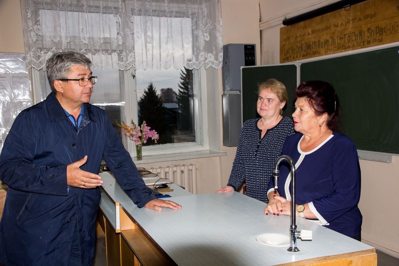 Михаил Афанасьев посетил Заволжскую зону Зеленодольского района