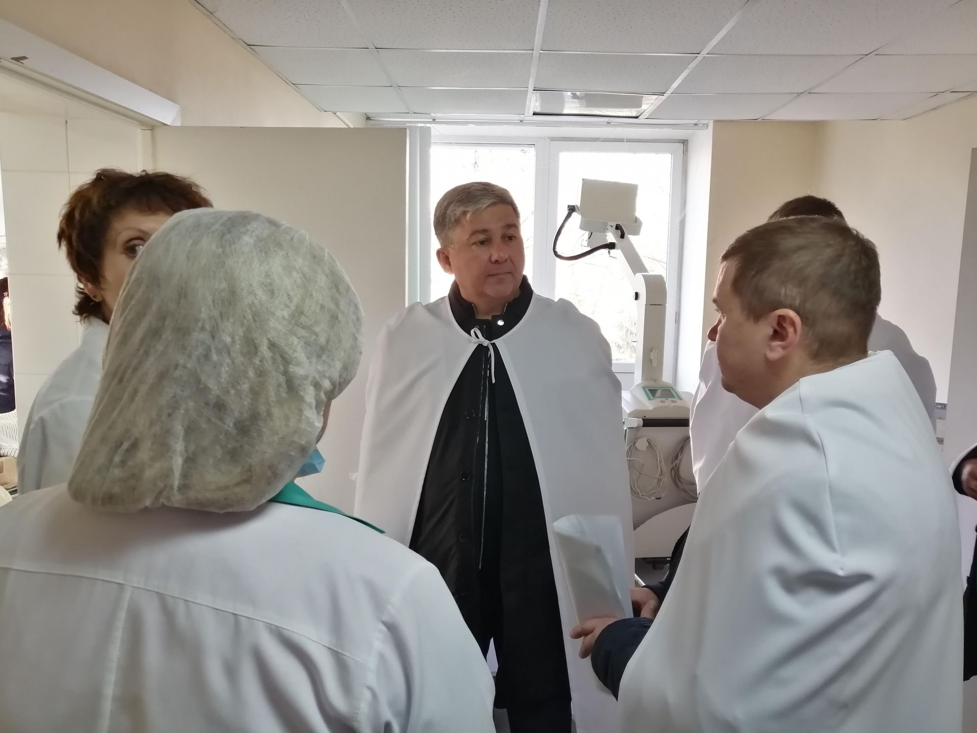 Руководитель Зеленодольского района ознакомился с работой объектов здравоохранения