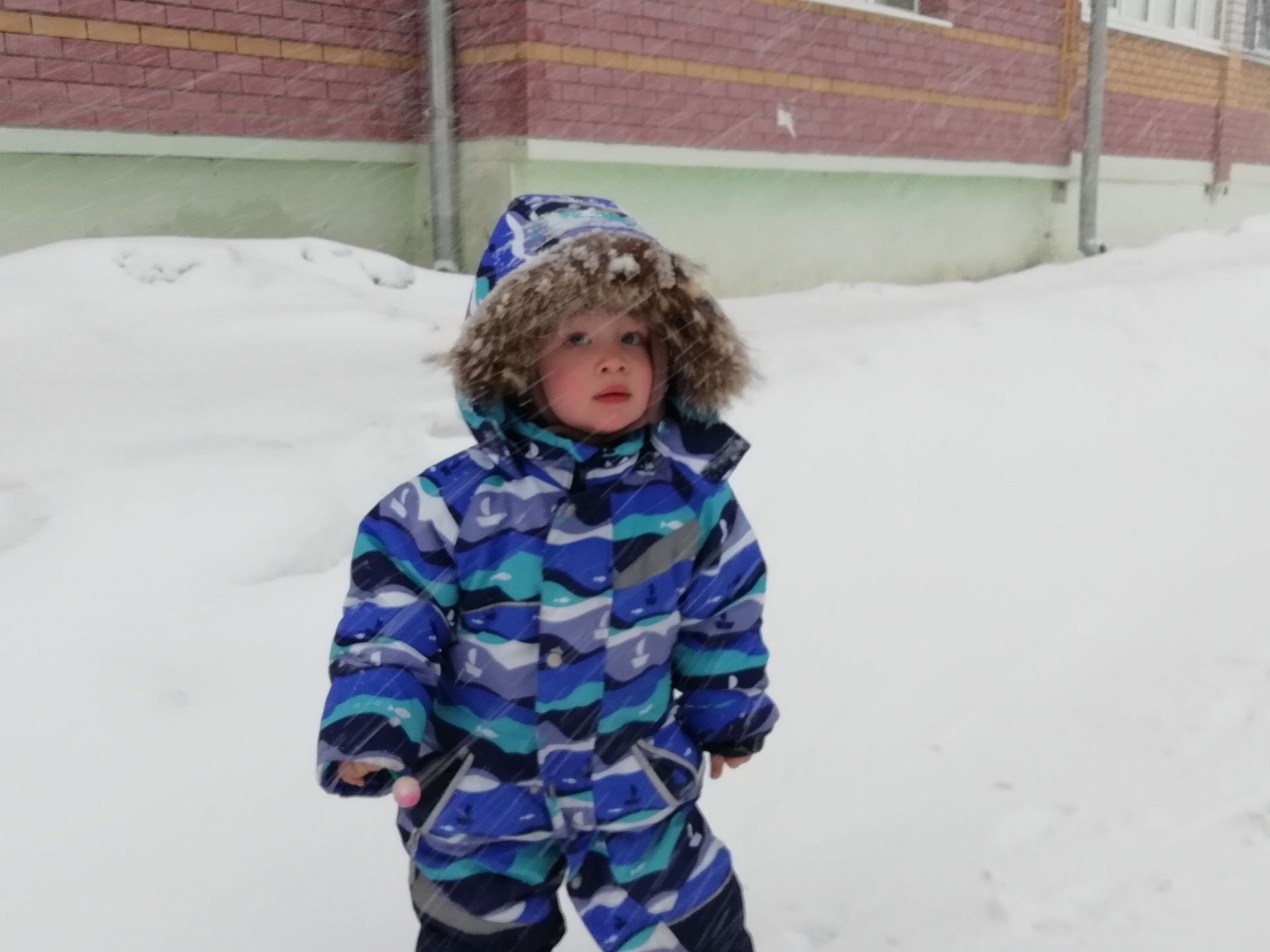 «Белый снег окутал город»: зима вернулась в Зеленодольск