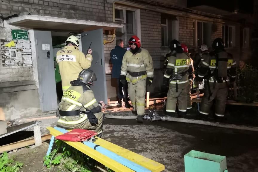 В Зеленодольске из-за загоревшегося мусора в подвале едва не погибли жители пятиэтажного дома