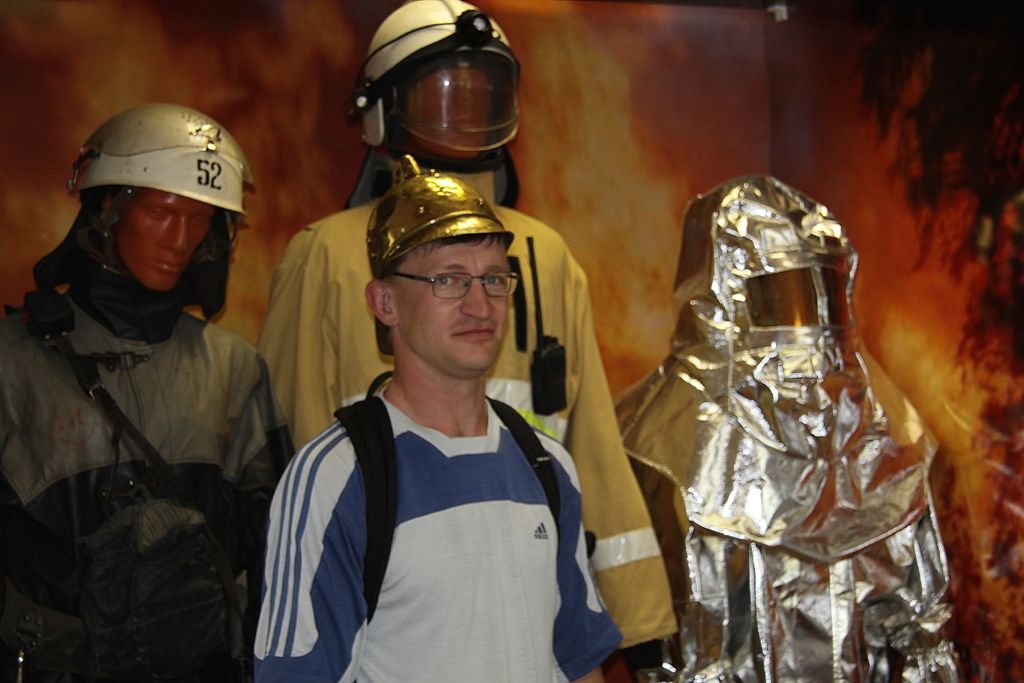 «Камышинский путешественник» в гостях у пожарных: Иван Ширяев посетил Зеленодольский пожарно-спасательный гарнизон