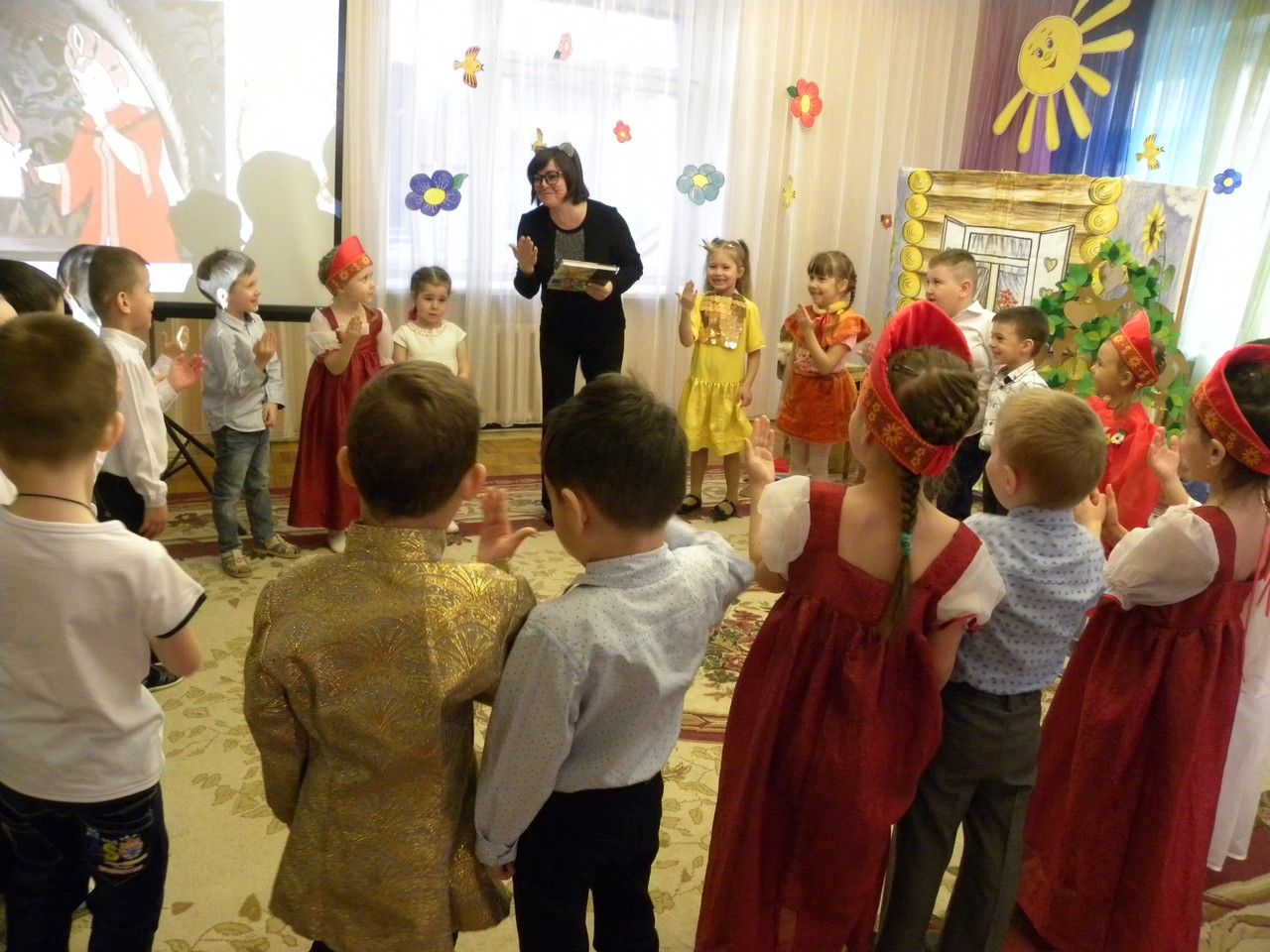 В гостиной «У Лукоморья»: В детском саду «Аленький цветочек» повели познавательно-творческий проект «Наш Пушкин»