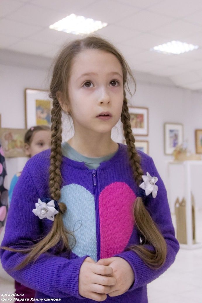 «Рождественское чудо» - в Художественной галерее Зеленодольска открылась выставка детских рисунков