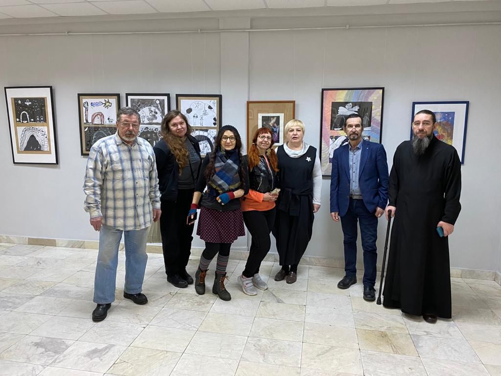 В Зеленодольской Художественной галерее побывали художники Раифского ART-фестиваля