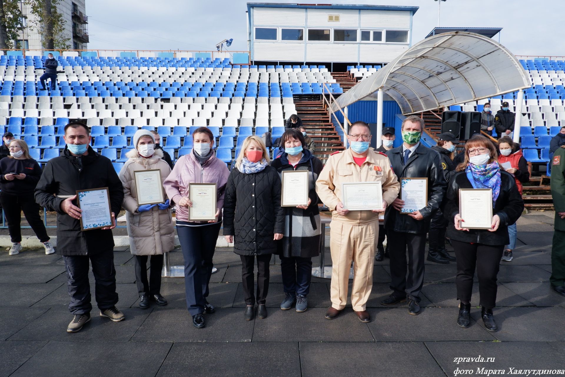 На стадионе "Комсомолец" прошёл День призывника-2020 в рамках Спартакиады юнармейских отрядов