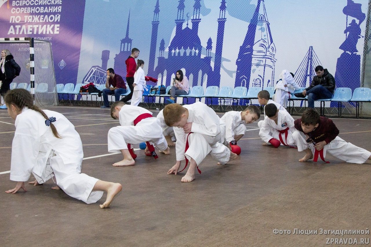 Открытое первенство Зеленодольского муниципального района по каратэ среди детей