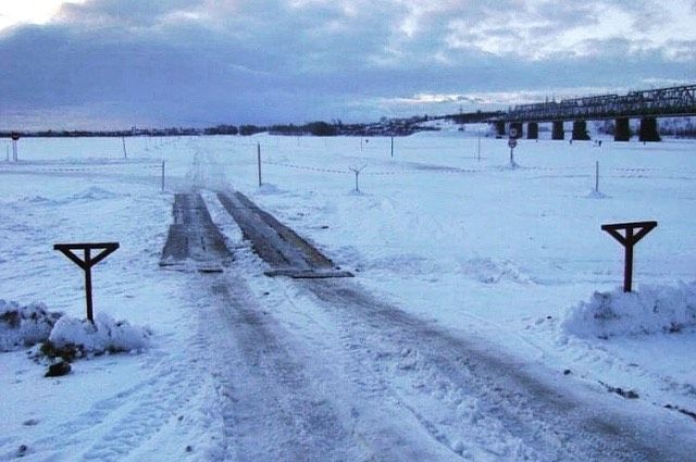 Ледовая переправа Зеленодольск — Нижние Вязовые из-за теплой погоды временно закрыта