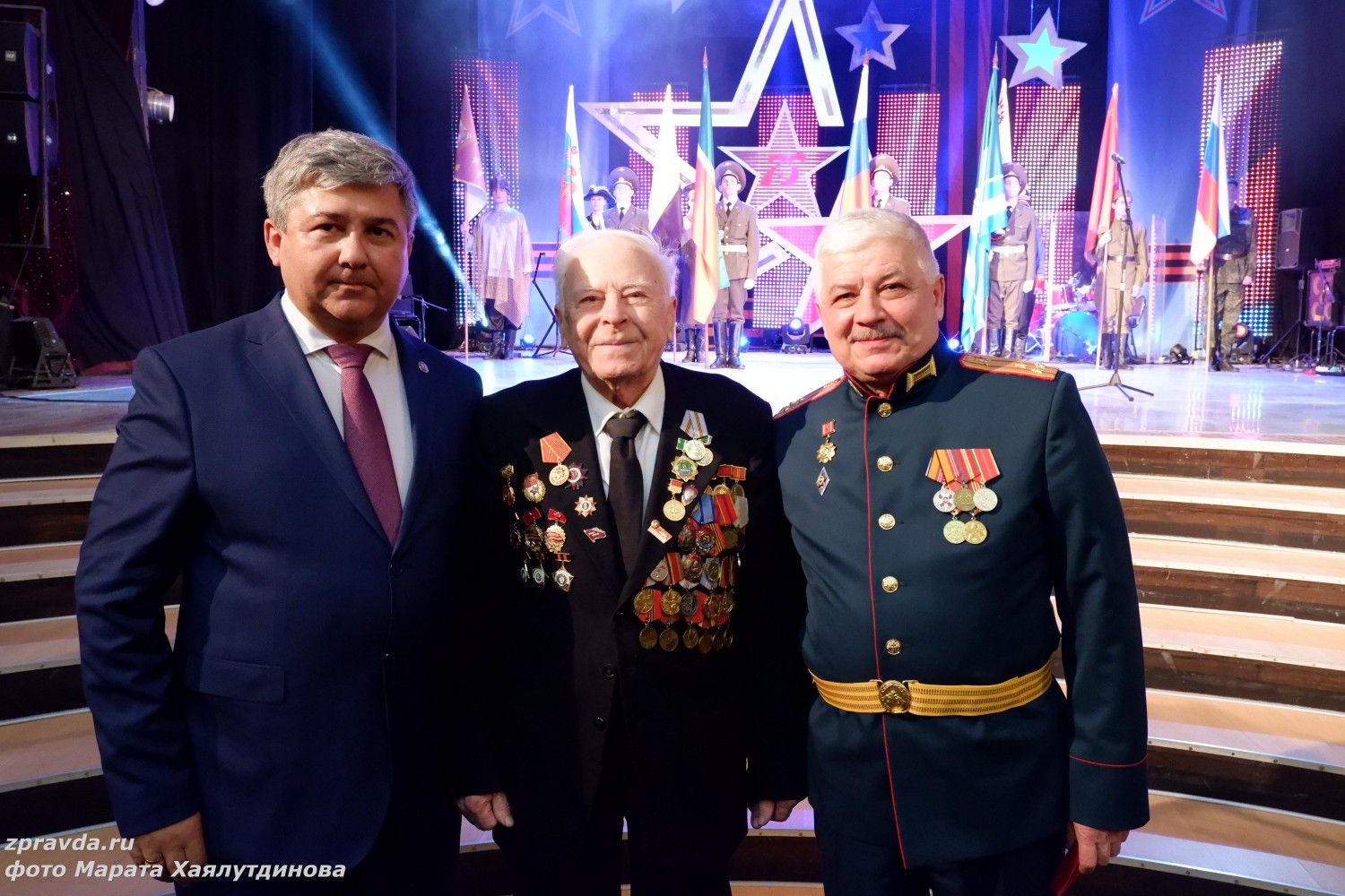 Кого в Зеленодольске наградили в День защитника Отечества
