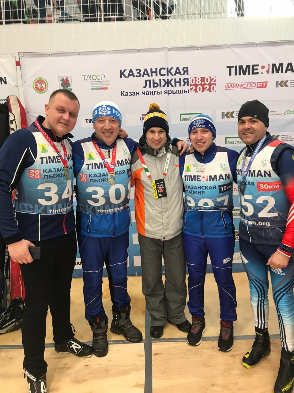 Зеленодольцы в сегодняшней лыжной гонке TIMERMAN в Казани