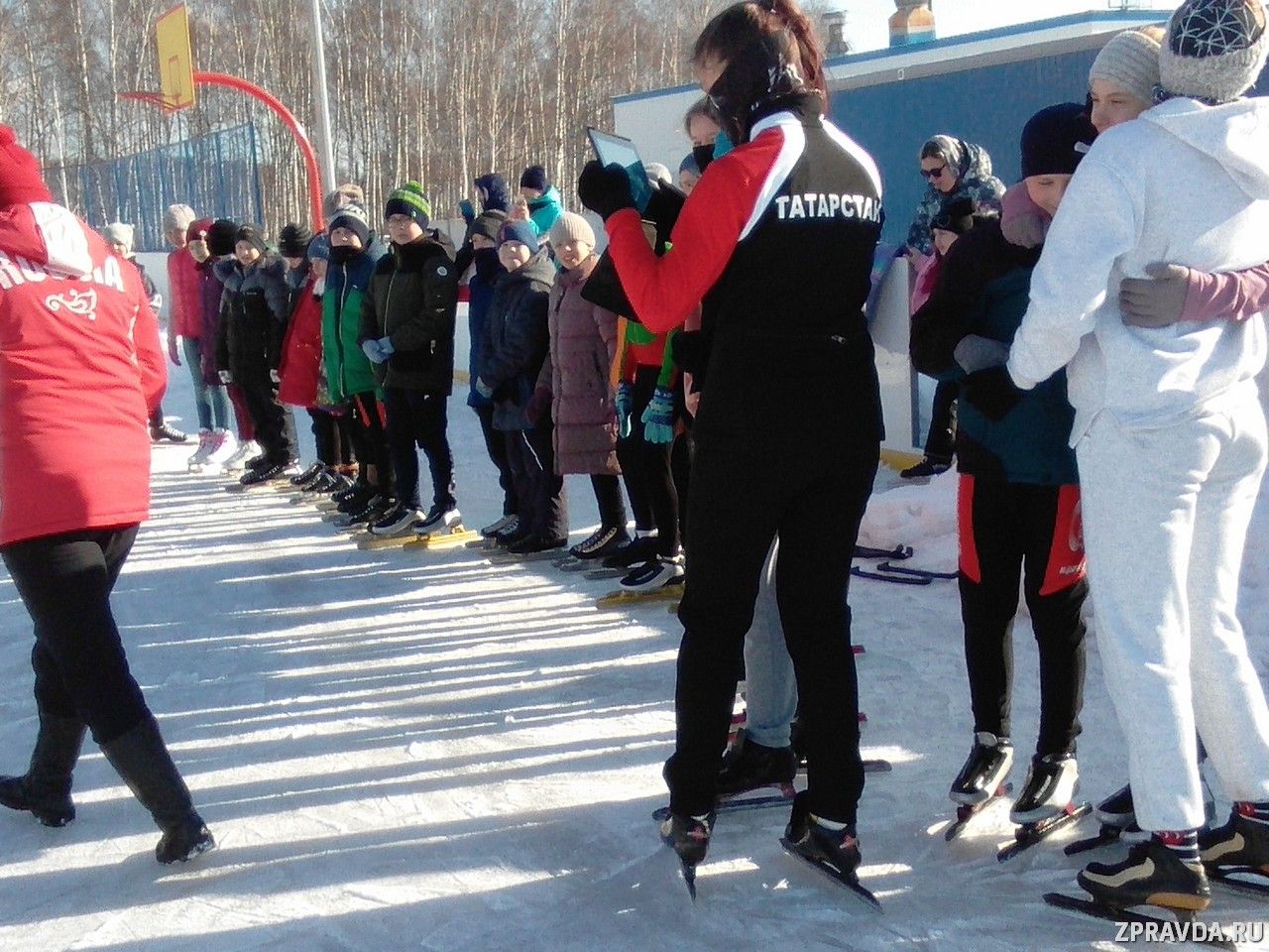 Соревнования по конькам прошли на площадке за СК «Метеор»