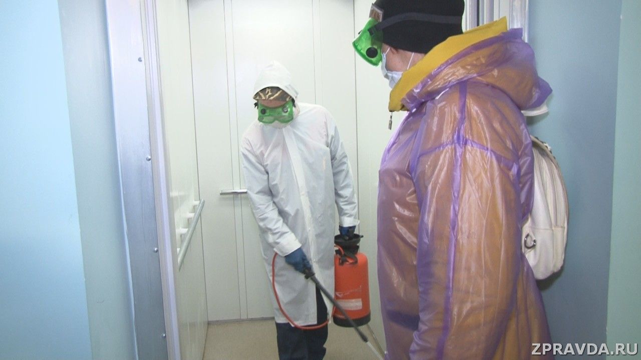 Зеленодольские жилищники подключились к  борьбе с коронавирусом