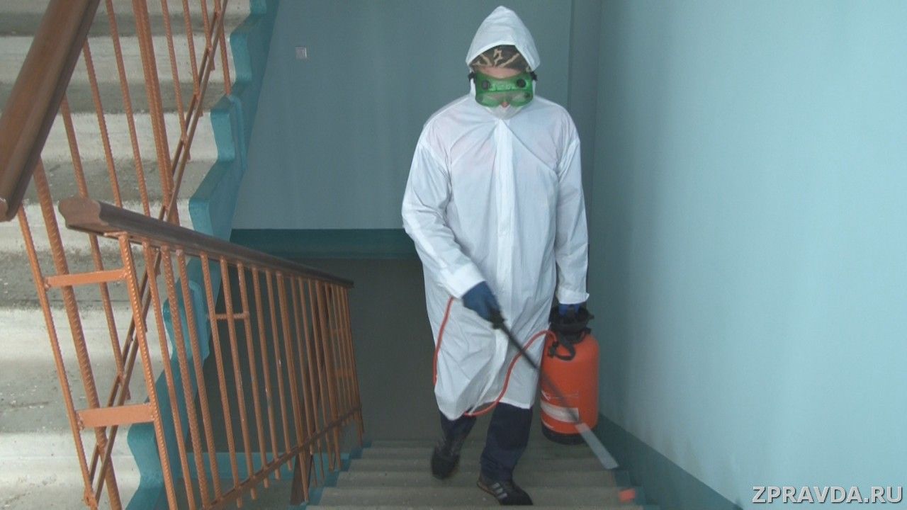 Зеленодольские жилищники подключились к  борьбе с коронавирусом