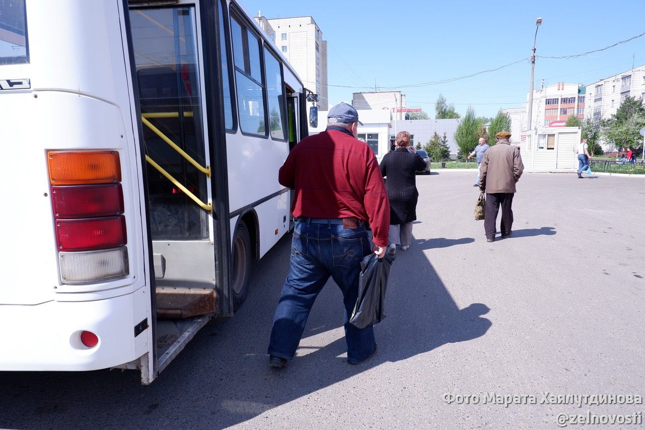 Движение автобусов по маршруту Зеленодольск - Казань возобновлено