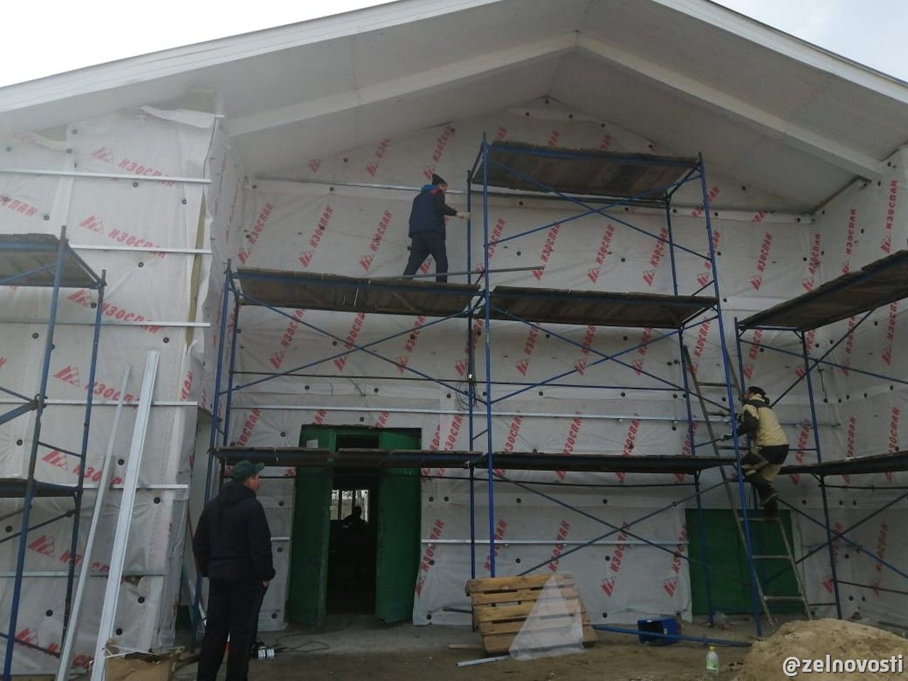 Капитальный ремонт Дома культуры в Молвино завершается