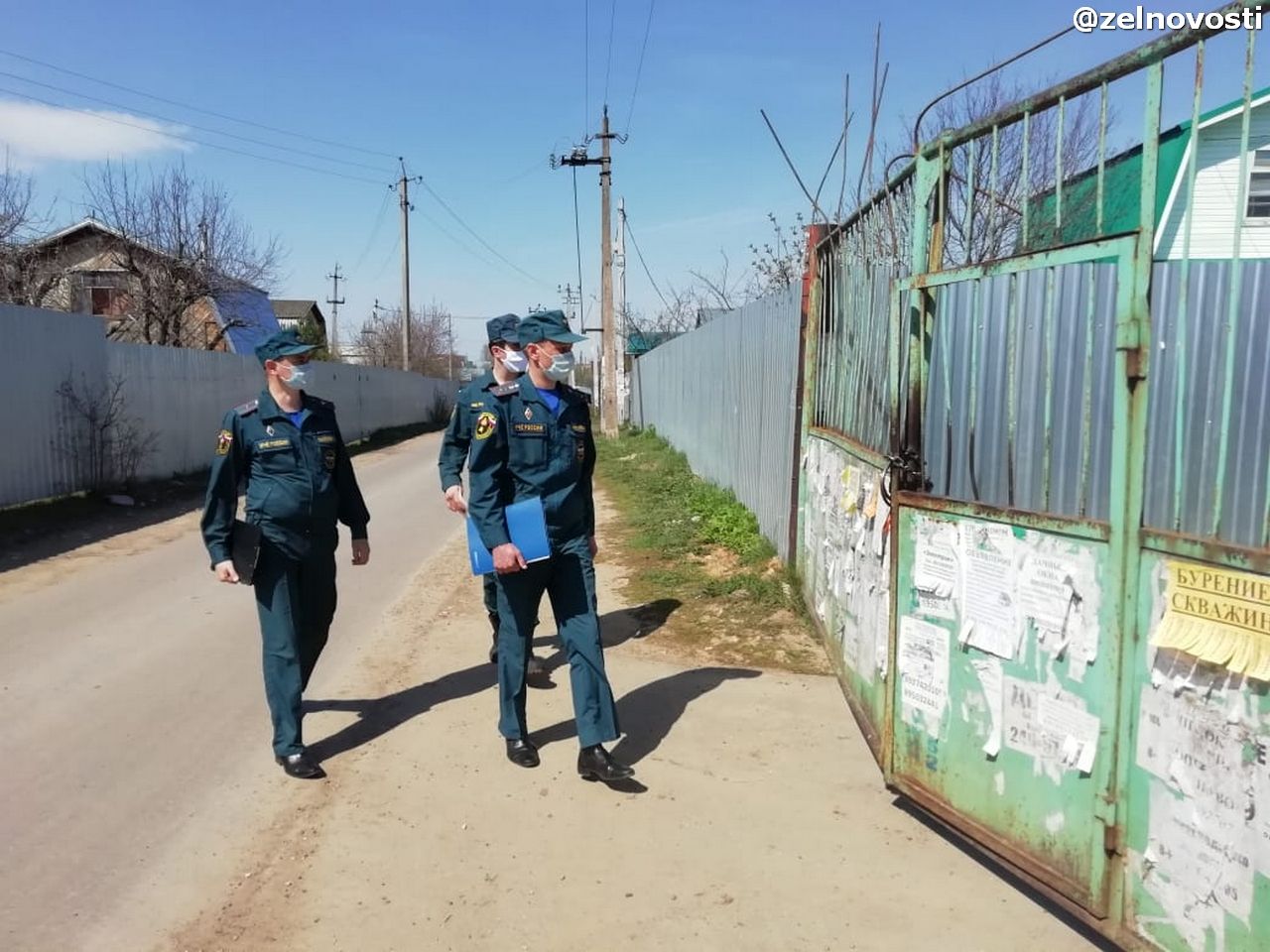 Пожар в «Волжанке» стал поводом для проведения рейда по садоводческим обществам пгт.Васильево