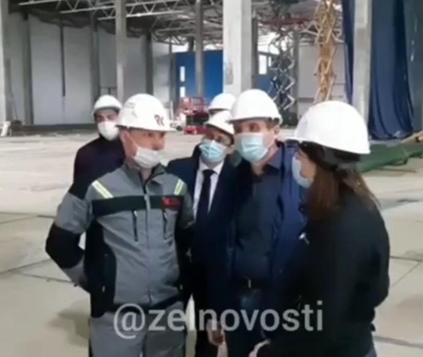 Министр экономики Республики Татарстан посетил промышленную площадку "Зеленодольск"