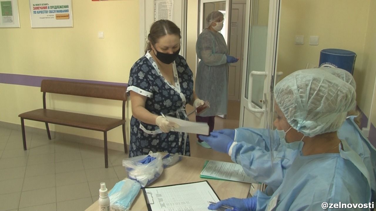 В Зеленодольске пациентки родильного дома приняли участие в голосовании по поправкам к Конституции