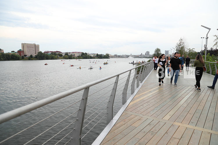 Вице-премьер России назвал набережную озера Нижний Кабан шедевром мирового уровня