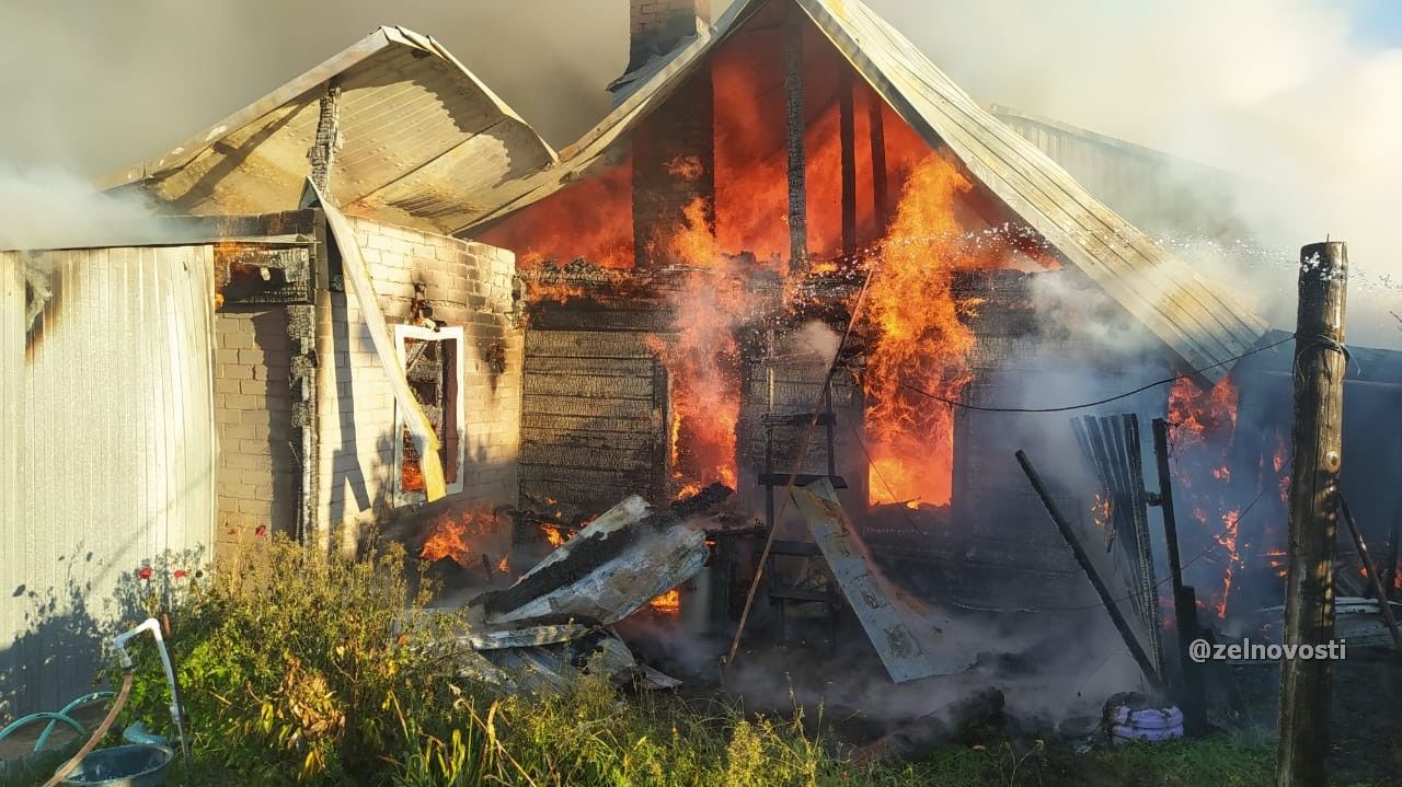 В Зеленодольске участились пожары из-за неисправных печей
