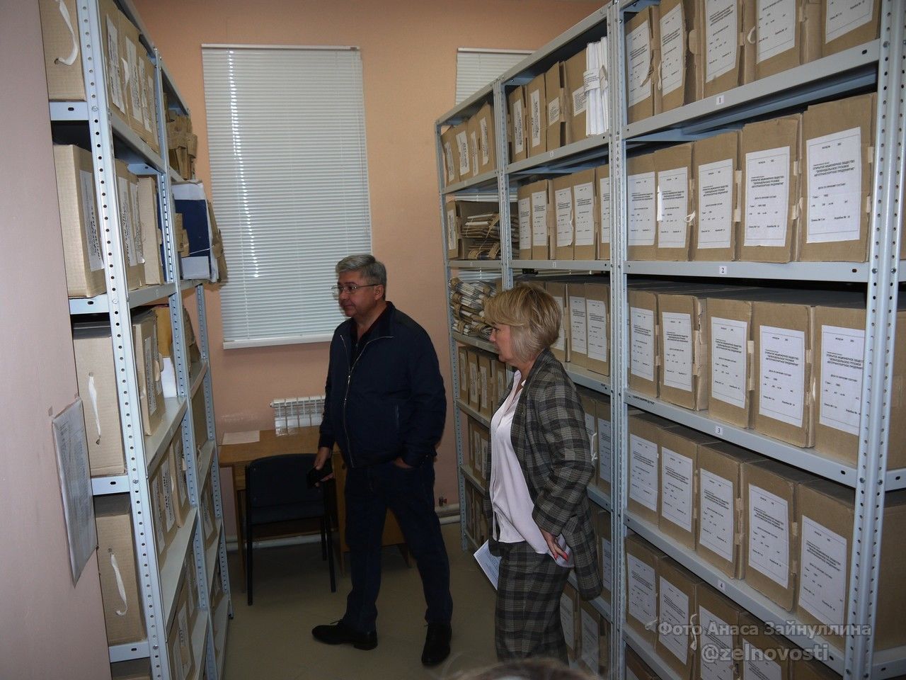 Председатель госкомитета по архивному делу РТ Гульнара Габдрахманова посетила Зеленодольск