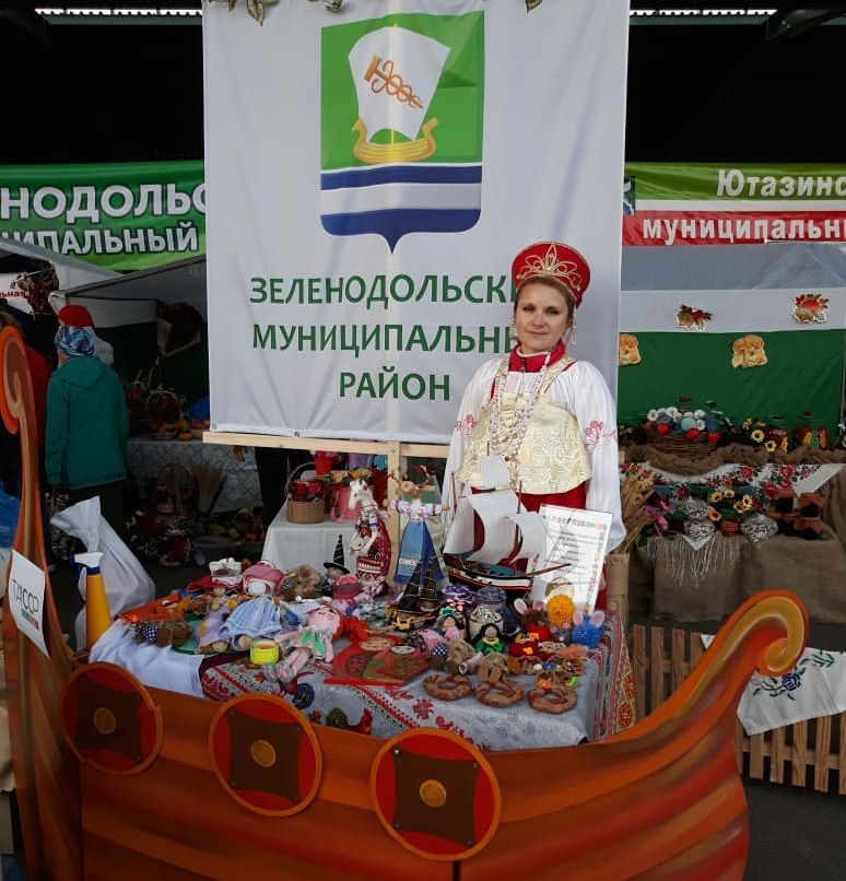 Выставка Зеленодольского района на республиканской ярмарке впечатлила посетителей
