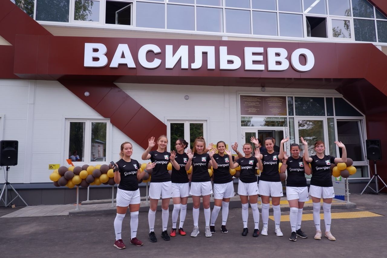 В посёлке Васильево открыли универсальный спортзал