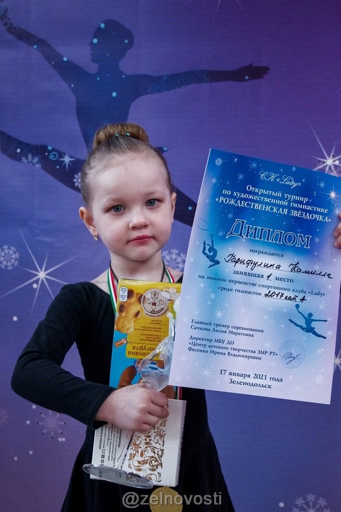Открытый турнир по художественной гимнастике «Рождественская звёздочка»