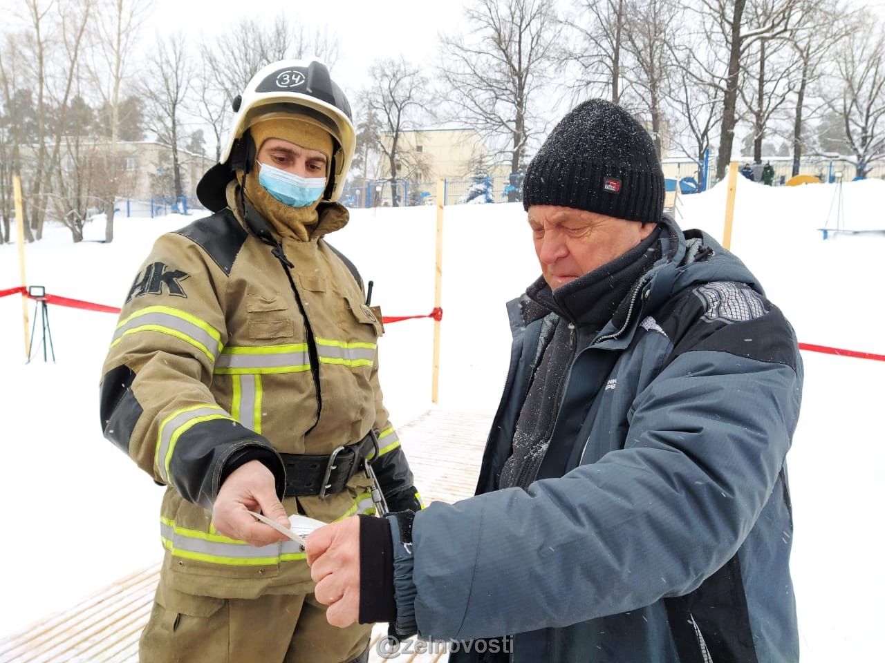 Безопасность праздника Крещение в Зеленодольском районе обеспечивают 126 сотрудников МЧС