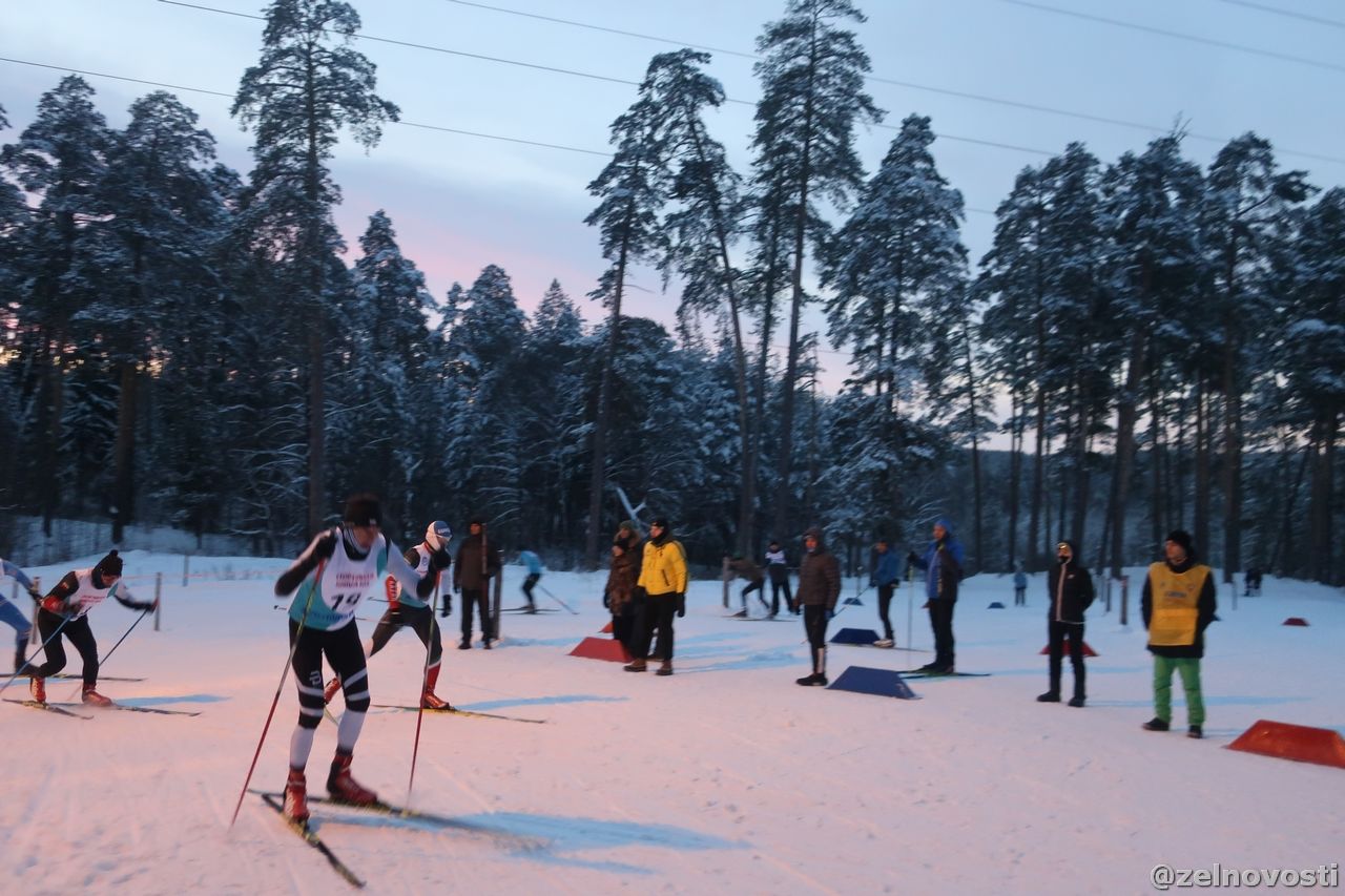 В Зеленодольске завершилась лыжная гонка «под звёздами»
