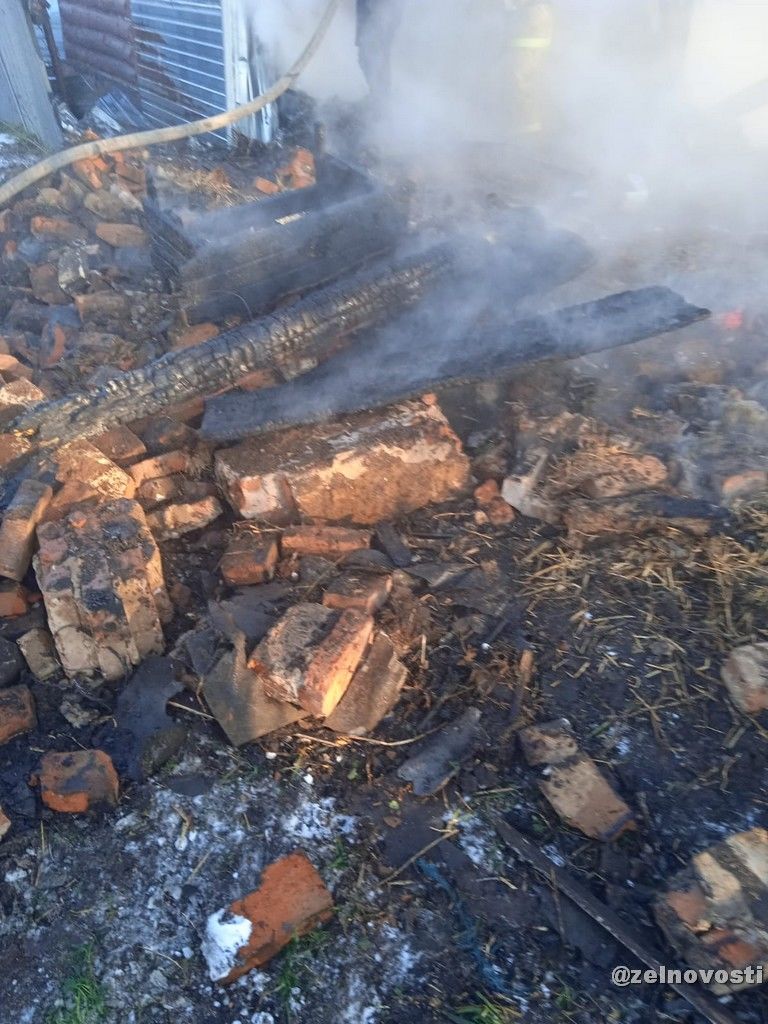 Добровольцам ДПК-Кугушево и жителям села удалось самостоятельно справиться с пожаром