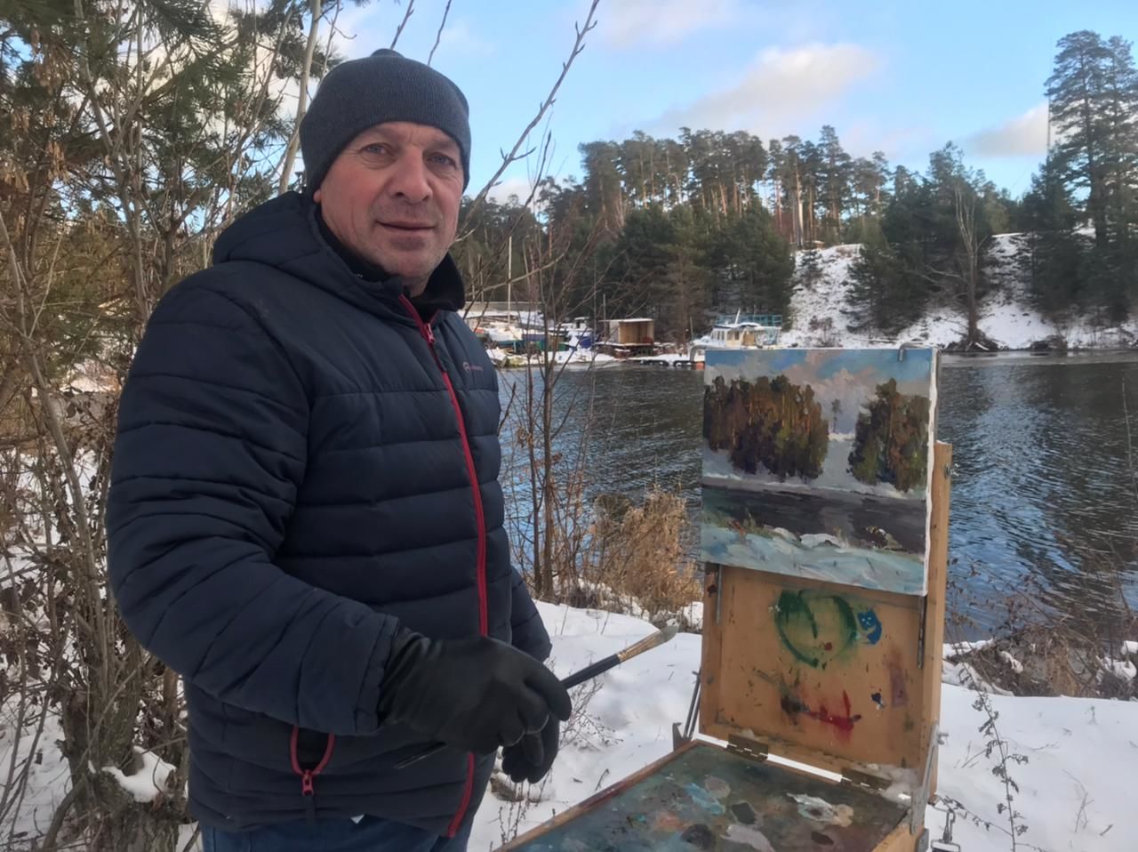 В Центре культуры имени Горького открылась выставка художника Ильгиза Исхакова