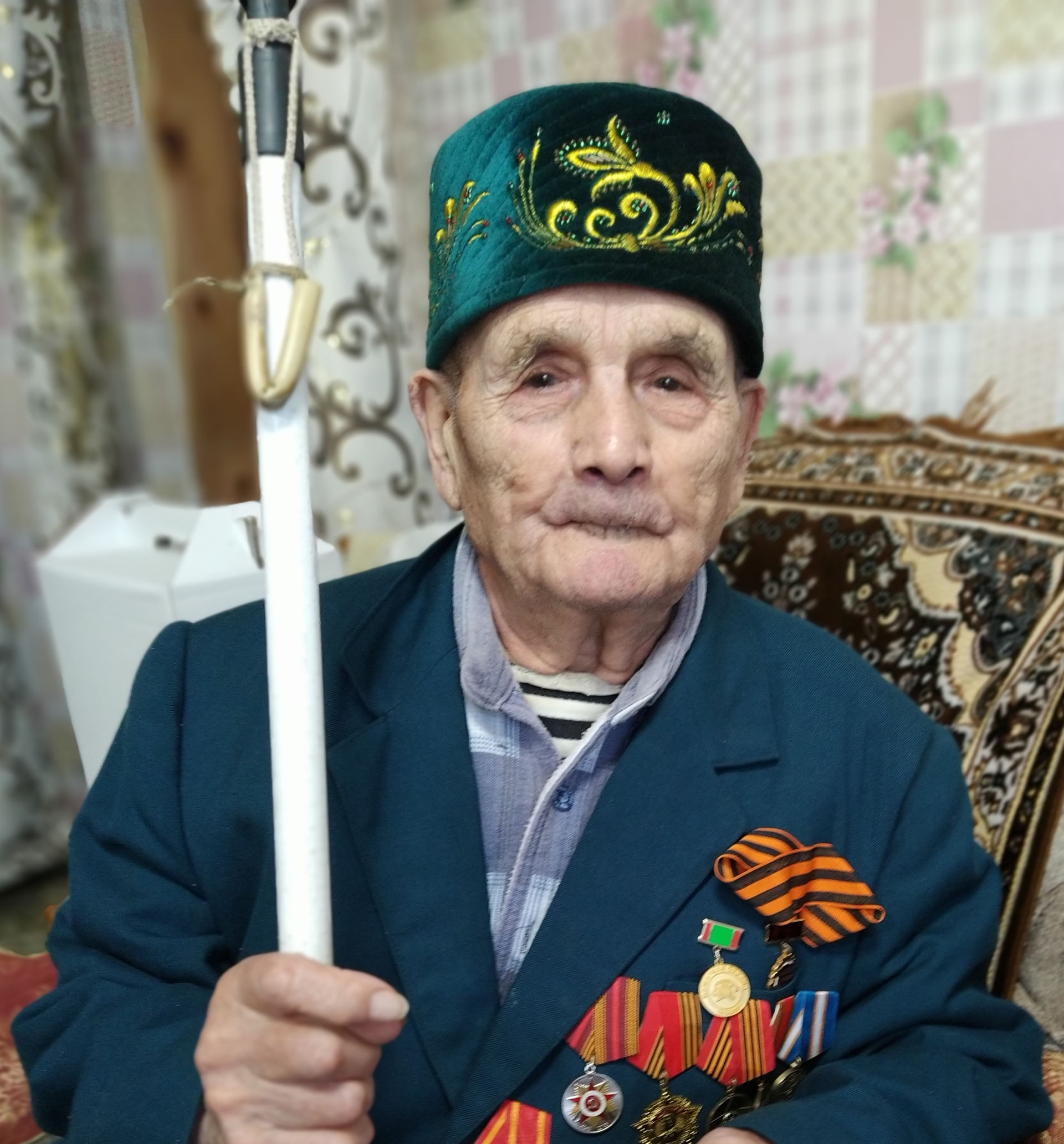 В Зеленодольском гарнизоне поздравили 92-летнего ветерана