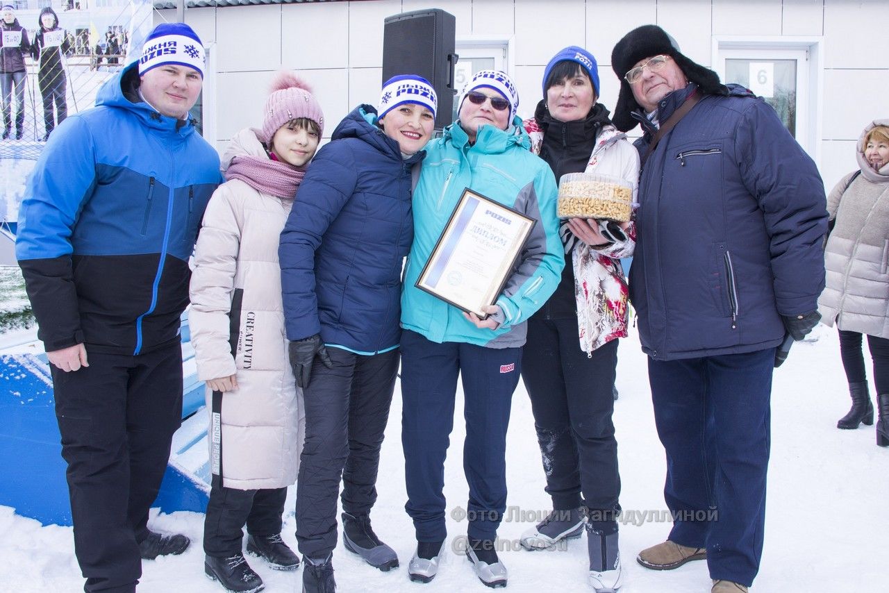 В спорткомплексе «Маяк» состоялись лыжные состязания среди работников POZIS